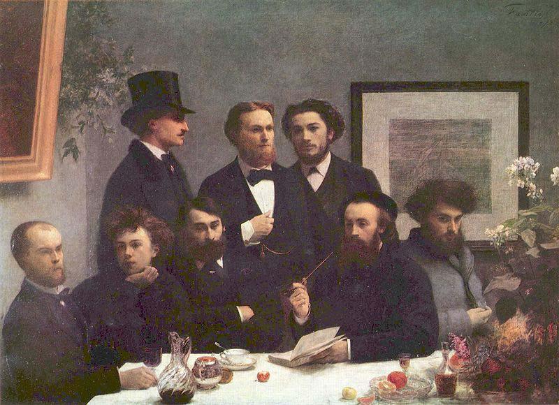 Henri Fantin-Latour Around the Table oil painting image